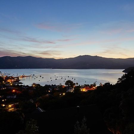 Akaroa Holiday Home Spacious And Quite With Stunning Harbour Views And Close To Town Luaran gambar
