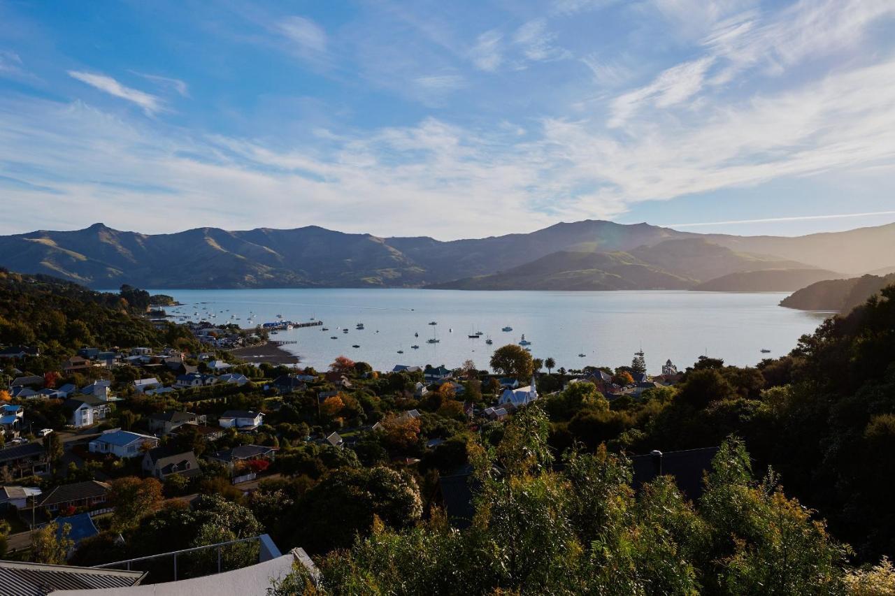 Akaroa Holiday Home Spacious And Quite With Stunning Harbour Views And Close To Town Luaran gambar